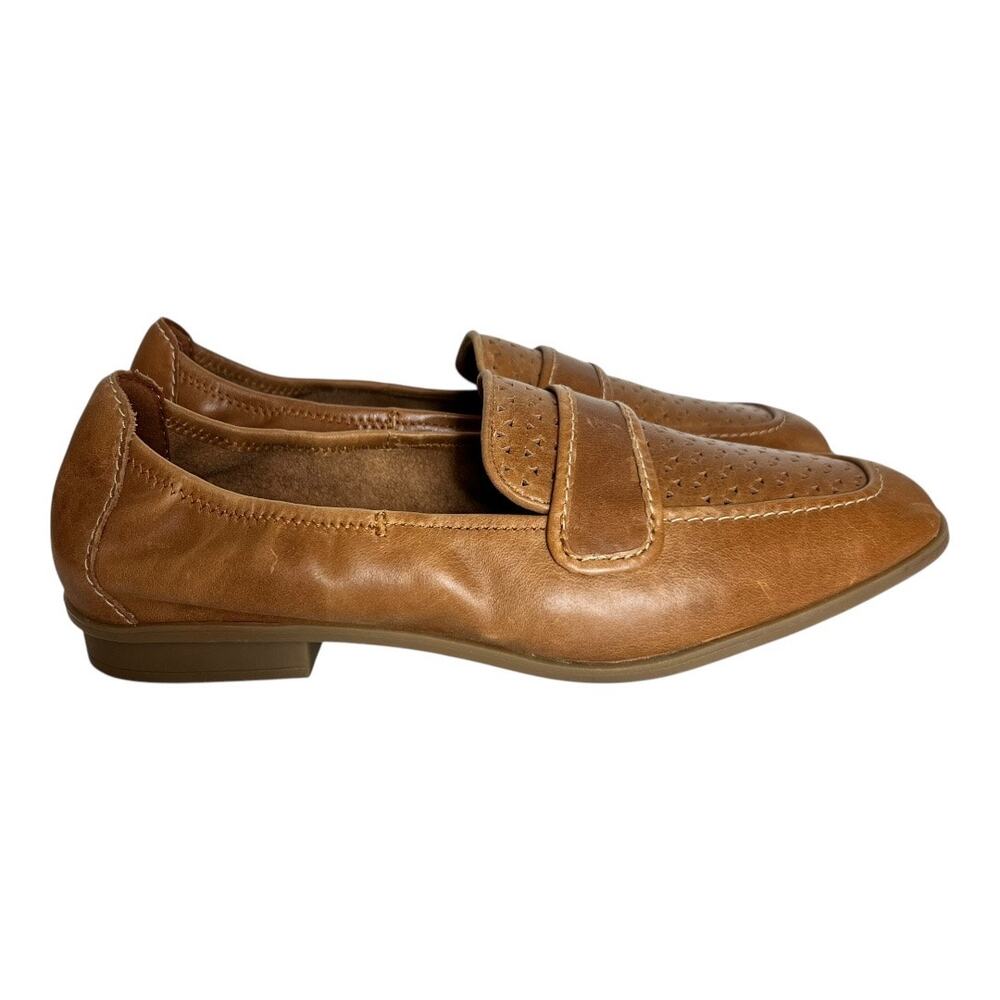 Clarks Collection Lyrical Way Leather Slip On Loafers Shoe Women Size 9